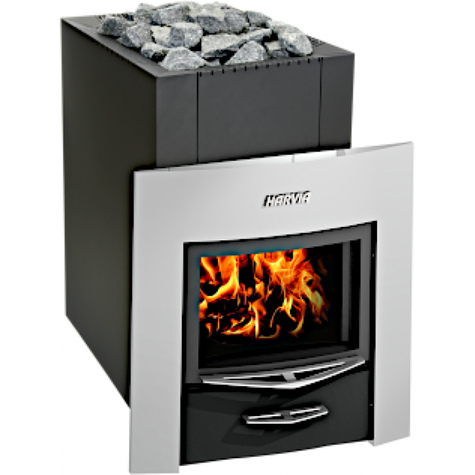 Дровяная печь HARVIA 22 DUO BLACK WK220SLUXB Дровяная печь HARVIA 22 DUO BLACK WK220SLUXB