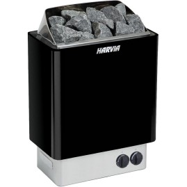 Электрическая печь HARVIA TRENDI KIP60T Black (со встроенным пультом)