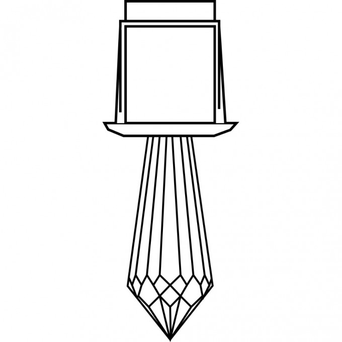 Светильник-кристалл HARVIA для турецкой парной ZVK-534